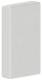 Ggk 12764 end plate 60x110 mm light gray, light gray 60x110 mm