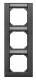 Merten 476314 476 314 M-PLAN-Frame 3-gang Vert., Can be labeled anthracite