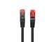 Lanberg PCF6-10CU-0500-BK Patch cable CAT.6 S/FTP LSZH Cu 5.0 m Fluke certified black