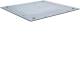 Hager FZ881WE Cover plate closed IP41 350x400 (W x D) galvanized