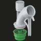 Kaiser 1202-34 concrete wall/ceiling elbow 30° for M25 pipes with plaster skin 3-piece 72x35x78