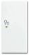 Busch Jaeger 2CKA006220A0367 BJ 6234-22-914 rocker/R 2f dimmer alpine white Busch-free@home balance SI