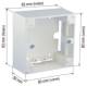 RADEMACHER 70000104 2664-3-UW surface-mounted housing Inprojal Royal for time switch