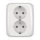 Busch Jaeger 2TKA00003898 202 EUJB-214 SCHUKO® Doppelsteckdose volle Abdeckung EBS