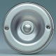 Grothe KS 2070 MS-GEB Kontaktschale Messing gebürstet/rund UP 64131