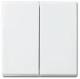 Busch Jaeger 2CKA001731A2005 BJ 2505-914 rocker Busch-balance SI, alpine white covers f.Schalter / button