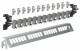 HAGER FZ24MM patch panel, 24-fold, m.12xRJ45 modules