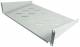 ALLNET 48,3 cm ( 19 inch ) zbh. Shelf, D200mm/2HE, light gray, front mounting