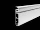 Synergy 21 S21-LED-PR2500166 LED U-Profil 200 cm, ALU1580-05, weiß, Fußboden/Sockelleiste