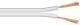 Goobay 15110 Lautsprecherkabel weiß - 25 m Rolle, Querschnitt 2 x 0,5 mm², CU