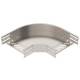 OBO Bettermann 6036624 RB 90 620 A2 Bogen 90° für Kabelrinne horizontal