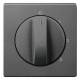 Merten 437314 central plate for three-stage rotary switch anthracite system M