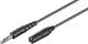 Goobay 50428 Headphone and audio extension cable AUX, 3-pin 6.35 mm – jack 6.35 mm plug (3-pin, stereo) > jack 6.35 mm socket (3-pin, stereo)