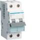 Hager MBN563 Circuit breaker 1P+N 6kA B-63A 2M