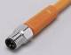 Ifm Electronic EVT277 IFM Kabelstecker gerade M8 3-poli silikonfrei, Kontakte vergoldet 