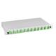 LWL-Patchpanel Spleisbox,48,3 cm ( 19 Zoll ), 12xSC-Duplex, 50/125um OM5, ausziehbar