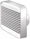 Helios Ventilatoren 60004 Helios HV100Z Kleinraum-Ventilator DN100 Grundmodell IP44 mit ZeitRelais 