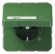 Jung CD 1520 NAKLKO GN SCHUKO socket 16A 250V contact protection folding SF
