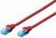 DIGITUS CAT 5e U-UTP Patchk. Cu, PVC AWG 26/7, 10 m, RT