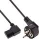 InLine power cable Schuko 3m black
