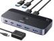 UGREEN CM662 USB 3.0 KVM Switch 2PC 2 In 4 Out 3x USB-A 1x USB-C Switch Aluminium Housing