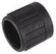 Fränkische Rohrwerke 25996063 Frankish plastic spout M63, E-KU-E63 black UV-resistant