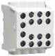 Hager KH35L8 Hauptleitungsabzweigklemme 1polig 2x35mm²-6x25mm² IP20 Grau