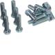 Hager UVZ5M12S Sechskantschraube M12x50 für Schienenstabilisierung Cu 30x10 (100x)