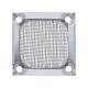 InLine® Lüftergitter, Aluminium Filter, 40 x 40 mm, silber