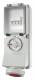 Mennekes 7242 32A5P 6H400V Wanddose DUO IP67