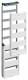 Hager UW71U Kit 1 feldig for Feldv, UP, 1100mm high 