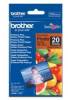 BROTHER BP71GP20 photo paper A6 20BL 190g/qm for MFC-6490CW DCP-375CW 6890CDW