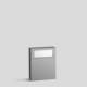 BEGA Gantenbrink 84669AK3 Pollerleuchte silber 3000K