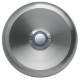 Grothe ETA S100 LED blau Etagenplatte UP Edelstahl massiv 1Klingelt. IP40 55543