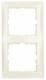 Berker 10128982 frame 2-fold p.1 white glossy