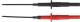 Gossen Z503F PROBES Set Prüfspitzen rot/schwarz CAT III 600 V