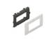 Kleinhuis 4011126008432 KESL-2.3 device mounting system empty box EB W:138.5 mm cover RAL9010