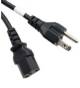 OPENGEAR 440001 PC IEC TO USA 3PIN BLACK 1.8M