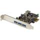 StarTech.com 4 Port PCI Express USB 3.0 Card - 3 External and 1 Internal - 4 Total USB Port(s)