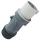 Mennekes 13589 CEE plug PTX R 16A 3P+3H >50V IP54