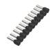 Cimco 187503 wire end ferrule strip 1.5 mm² x 8 mm, black, clip 50 pcs