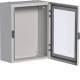 Hager FL162A Orion enclosure steel sheet SKI clear-view door 500x400x200 mm