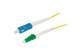 Synergy 21 S215628V2 LWL-1-Faser-Patchkabel 1,5 m LC(APC)-SC, 9/125 µm, OS2, G657A2, AD=2 mm, flexible Knickschutztülle, Synergy21