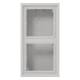 JUNG LS582ALG LS 582 A LG AP-Kappe 2fach Serie LS lichtgrau