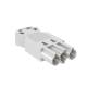 OBO Bettermann 6108055 connector, 3 pole S ST/S-GST18I3P, terminal white