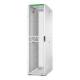 APC AR3307W2 NetShelter SX Gen 2 Rack-Schrank 2258H x 600W x 1200D mm mit Seitenwand, bodenstehend, weiß, 48U, 19, TAA Compliant