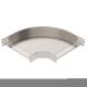 OBO Bettermann 6036626 RB 90 630 A2 Bogen 90° für Kabelrinne horizontal