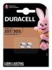 2-POWER Duracell 357/303 1.5V Watch Cell 2 Pack
