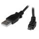 StarTech.com 2m Micro USB Cable - A to Up Angle Micro B - 1 x Type A Male USB