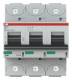 ABB S803S-D50 Hochleist.-Sicherungsautom 50A,D,400VAC=Icu 50kA,690VAC=Icu6kA,3P